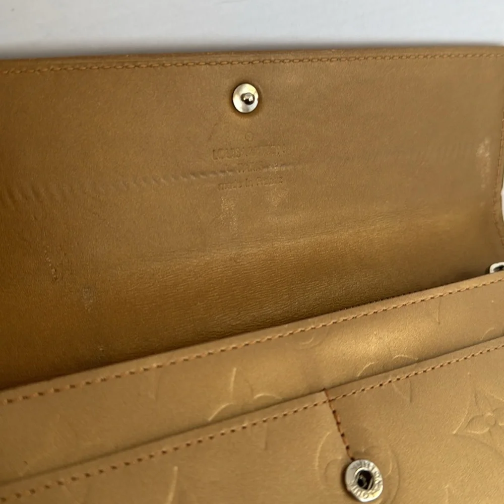 Louis Vuitton Monogram vernis Sarah wallet - Picture 5 of 16